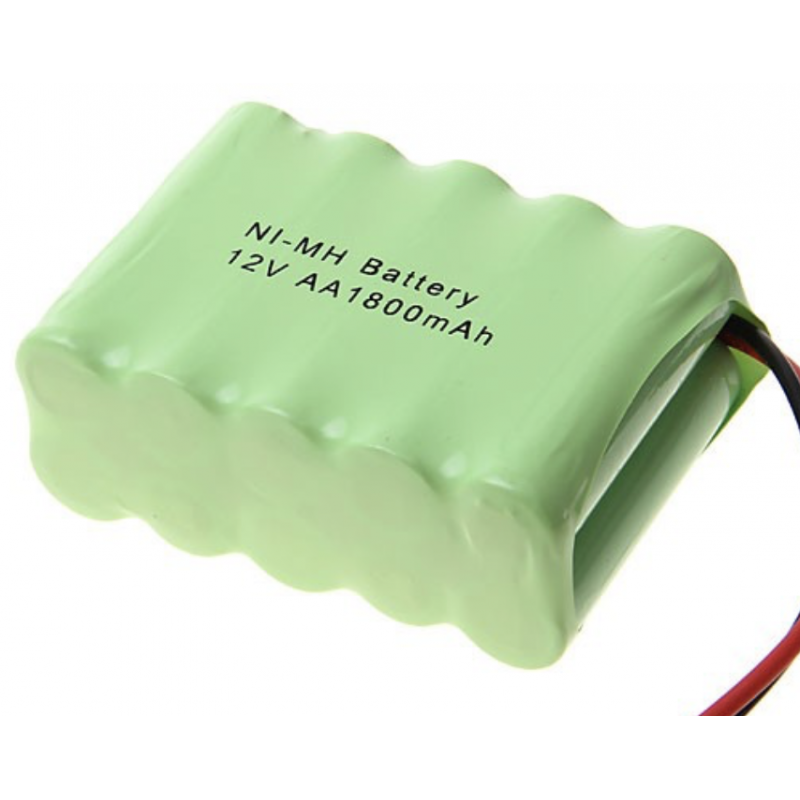 Bloc batterie Ni-MH AA 1800mAh 12V